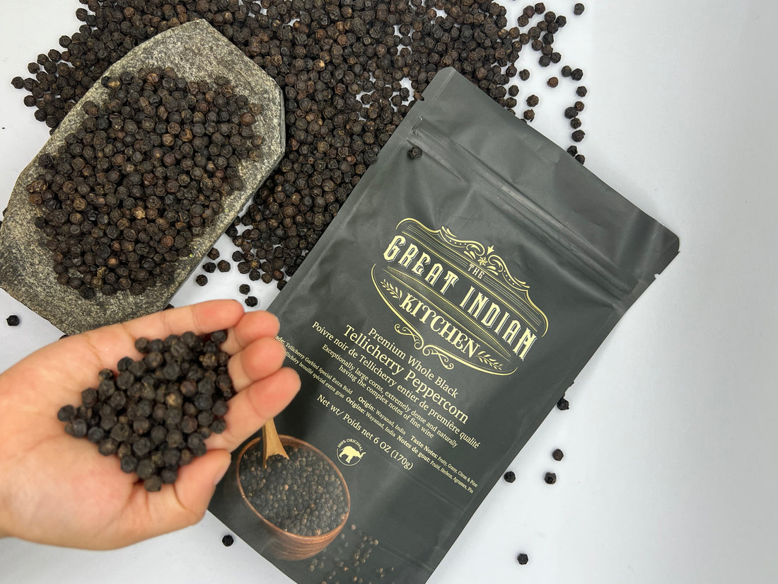 Premium Extra bold Tellicherry black pepper